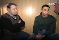 Станіслав Костюшкін та Євген Нікішин: репетиція