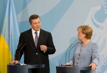 Янукович і Меркель