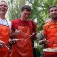 Футболісти ФК "Шахтар" намалювали емблему Донецька_3