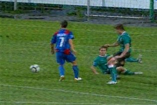 "Арсенал" - "Оболонь" 1:0. Гол Щацьких