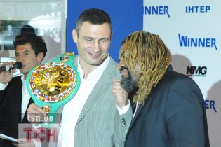Виталий Кличко привез в Киев последнего чемпиона-американца