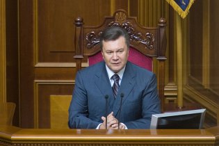 Янукович готовит послание к Верховной раде