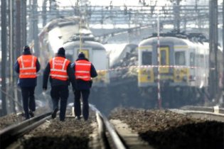 В Бельгии столкнулись два пассажирских поезда