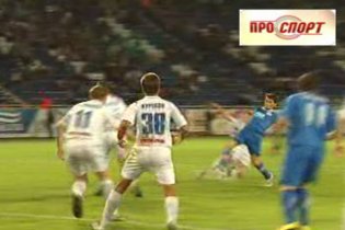 "Днепр" - "Таврия" - 3:0. Гол Кравченко