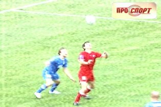 "Днепр" - "Кривбасс" - 1:1. Гол Иващенко